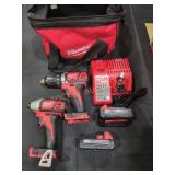 Milwaukee M18 2-TOOL Combo Kit Drill Driver and