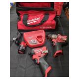 Milwaukee M12 2-TOOL Combo Kit Hammer Drill