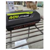 Ryobi 40v 4 ah battery
