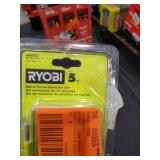 Ryobi 5pc Spiral Screw Extractor Set