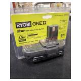 RYOBI 18v 2Ah Battery Retail Price:$49.50