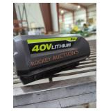 Ryobi 40v 4 ah battery