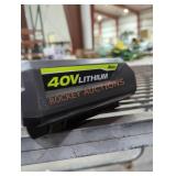 Ryobi 40v 4 ah battery