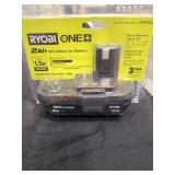 RYOBI 18v 2Ah Battery Retail Price:$49.50