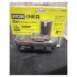 RYOBI 18v 2Ah Battery Retail Price:$49.50