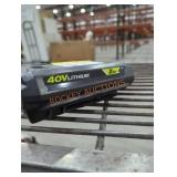 Ryobi 40v 2 ah battery