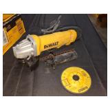 DeWalt 4-1/2" Paddle Switch Small Angle Grinder