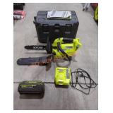 Ryobi 40V 12" Chainsaw Kit