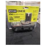 RYOBI 18v 2Ah Battery Retail Price:$49.50
