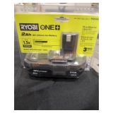 RYOBI 18v 2Ah Battery Retail Price:$49.50