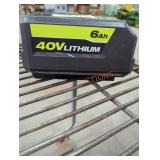 Ryobi 40v 6 ah battery