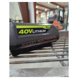 Ryobi 40v 4 ah battery