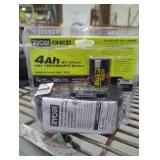Ryobi 18v 4 ah battery