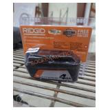 Ridgid 18v 4 ah battery