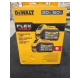 DeWalt Flex Volt 20v-60v 6Ah 2 Pack Battery