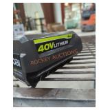 Ryobi 40v 4 ah battery