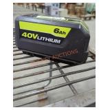 Ryobi 40v 6 ah battery
