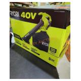 Ryobi 40v cordless leaf vacuum