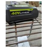 Ryobi 40v 4 ah battery