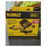 DeWalt 20v 6 ah and 4 ah battery and charger