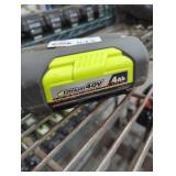 Ryobi 40v 4 ah battery