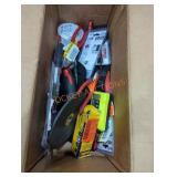 Box Lot of Assorted Tools