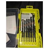 Ryobi Round Shank Black Oxide Drill Bit Set
