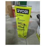 Ryobi 2 cycle 17" curved shaft string trimmer