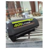 Ryobi 40v 4 ah battery