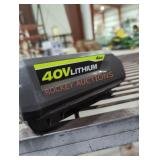 Ryobi 40v 4 ah battery