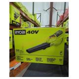Ryobi 40v 550 cfm blower kit
