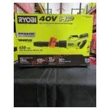 Ryobi 40v HP Brushless Blower Kit 650CFM