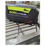 Ryobi 40v 6 ah battery