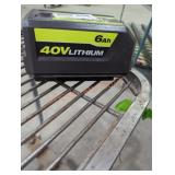 Ryobi 40v 6 ah battery