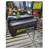 Ryobi 40v 6 ah battery