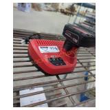 Milwaukee M12 6 ah battery and charger