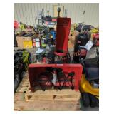 Toro gas powered snow blower