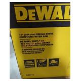 DeWalt 10" Single Bevel Compound Miter Saw