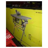Ryobi Corded 10" Table Saw with Folding Stand