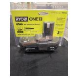 RYOBI 18v 2Ah Battery Retail Price:$49.50