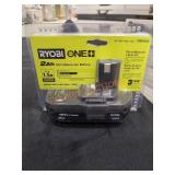 RYOBI 18v 2Ah Battery Retail Price:$49.50