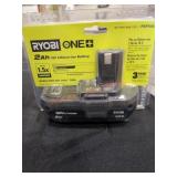 RYOBI 18v 2Ah Battery Retail Price:$49.50