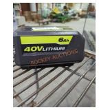 Ryobi 40v 6 ah battery