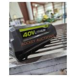 Ryobi 40v 4 ah battery