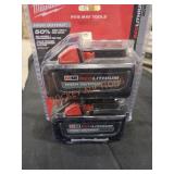 Milwaukee M18 High Output XC6.0 2 Pack Batteries
