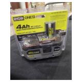 RYOBI 18v 4Ah High Performance Battery