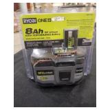 RYOBI 18v 8Ah High Performance Battery