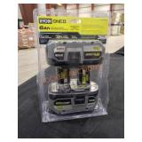 RYOBI 18v 6Ah High Performance Batteries 2 Pack