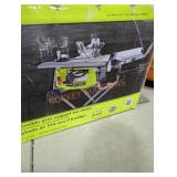 Ryobi 10" expanded capacity table saw
