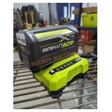 Ryobi 40v 6 ah battery and charger